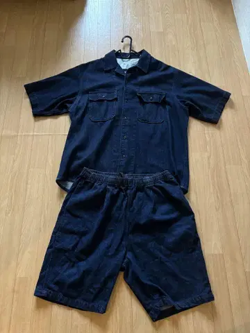 FREAK'S STORE 다크 블루 셋업