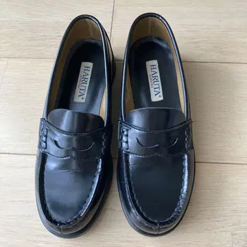 HARUTA 블랙 로퍼