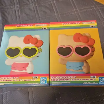 BANDAI SOFIMATES 헬로키티 summer ver. 2체 세트