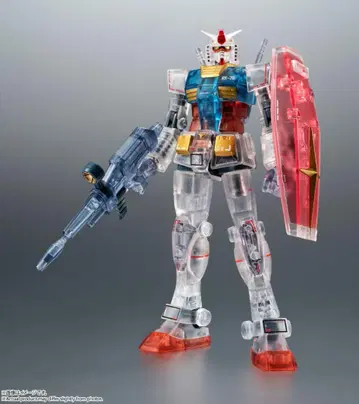 ROBOT혼 RX-78-2 건담 ver.A.N.I.M.E 클리어 컬러