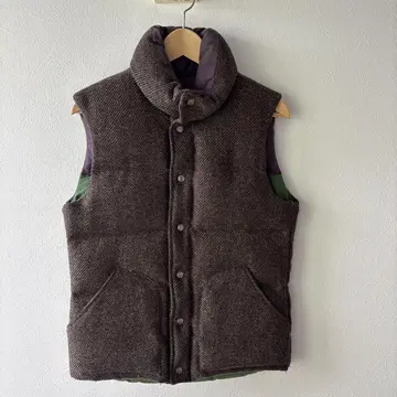 waste twice SIERRA DESIGNS 리버서블 다운 베스트