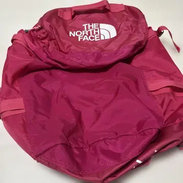 THE NORTH FACE 핑크 접이식 백팩