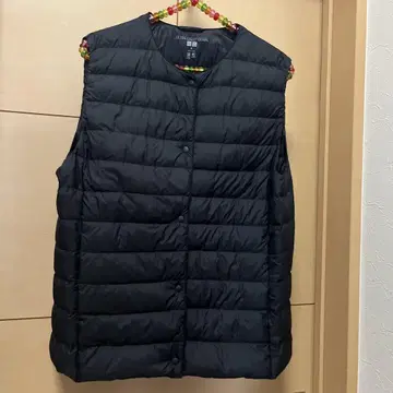 UNIQLO ULTRA LIGHT DOWN 다운 베스트 XL 블랙