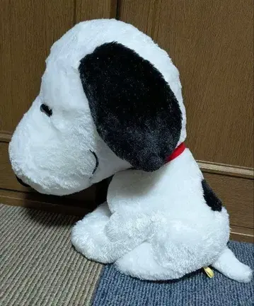 앉아 스누피 봉제 인형