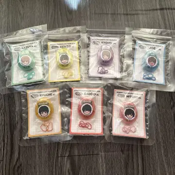 나니와단시 보이스 키링 7개 세트 증정 포함