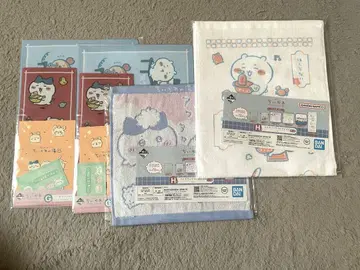 제일복권 치이카와 H상 G상 타월 클리어 파일 치이카와의 온천