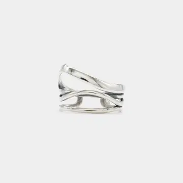 13lue silver925 Deformation ring