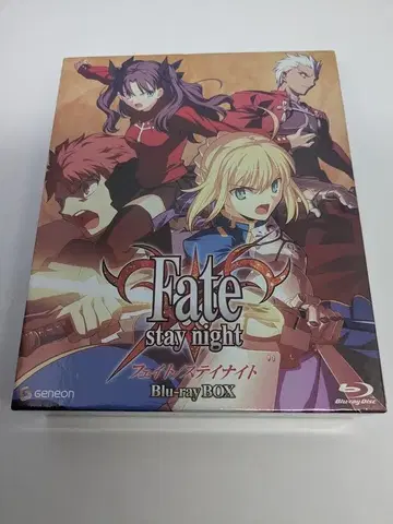 Fate stay night Blu-ray BOX 중고