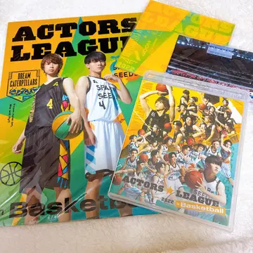 Blu-ray 2장 세트 액터스 리그 2022 농구 팜플렛 사진 CD