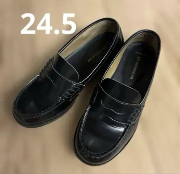 문스타 로퍼 블랙 24.5