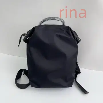 나일론 소재 블랙 럭색/백팩