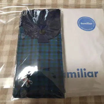 [ 미사용 새상품 ] 파미리아 슈파토 (M) 블루 계열 파미리아 체크