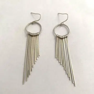 chibi jewels 반지 프린지 롱 후크 Silver