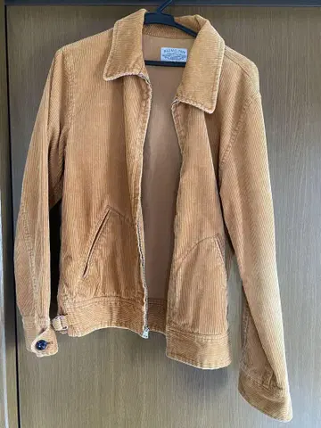 레어 BARMELTON 코듀로이 자켓 M 베이지