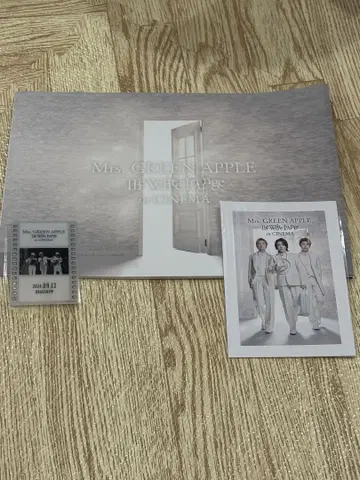 Mrs. GREEN APPLE The White Lounge 굿즈 세트