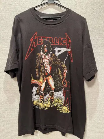 METALLICA 메탈리카 티셔츠 새상품급 정품