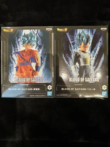 드래곤볼 BLOOD OF SAIYANS 손오공 베지터 피규어