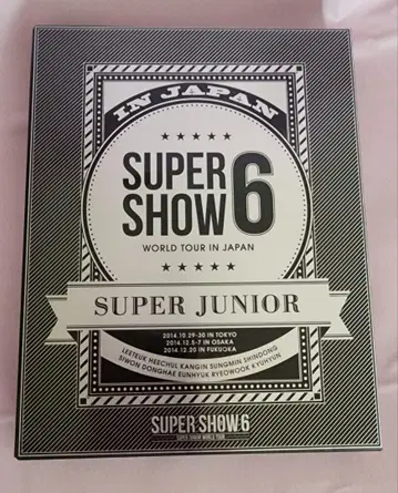 SUPER SHOW 6 SUPER JUNIOR Blu-ray