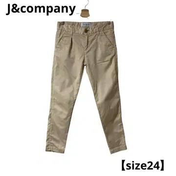 J&company 치노 팬츠 테이퍼드 팬츠 여성용 [ 사이즈 24 ]