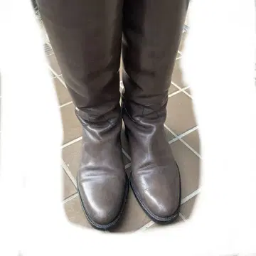 사토레 자키 부츠 그레이 35 22.5cm