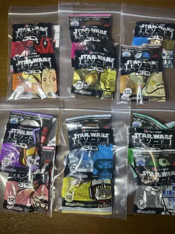 스타 워즈 에피소드 1 3D 캐릭터 전 12종