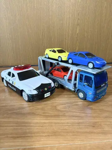 toyco 토이코 순찰차 커리어카 세트