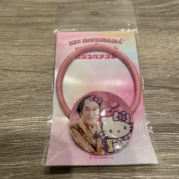 [미사용 새상품] 마츠켄 삼바 x 헬로키티 콜라보 머리끈