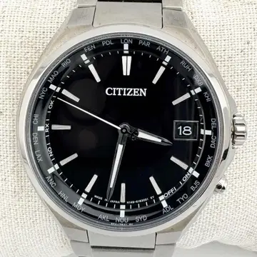 새상품급 시티즌 아테사 CB1120-50E 블랙 다이얼 남성용 손목시계