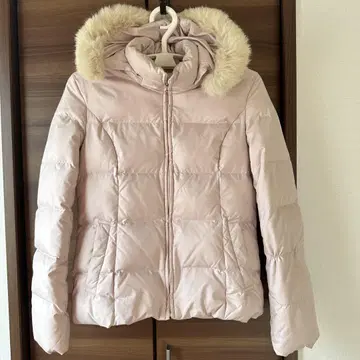 핑크 다운 자켓 anySiS