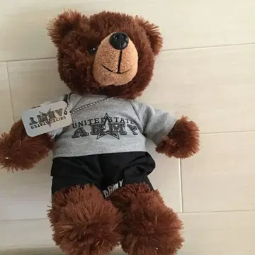 미국 육군 곰 봉제 인형 미국 제품