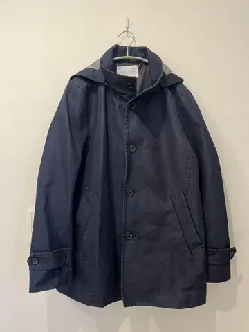 유나이티드 애로우즈 스텐카라 코트 네이비 S