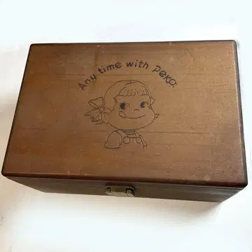 페코짱 나무 상자 헤이세이 레트로