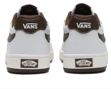 VANS 화이트/브라운 스니커즈