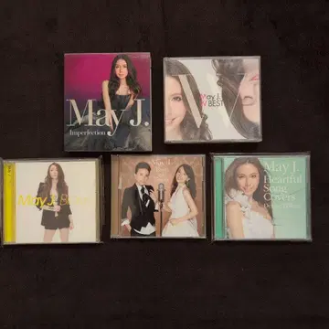 May J. 앨범 세트 5매입니다.(*^^*)