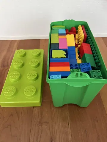 LEGO 듀플로 세트 미도리 컨테이너 포함