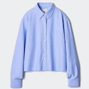 새상품 UNIQLO 유니클로 옥스퍼드 셔츠 파랑 블루 완판템