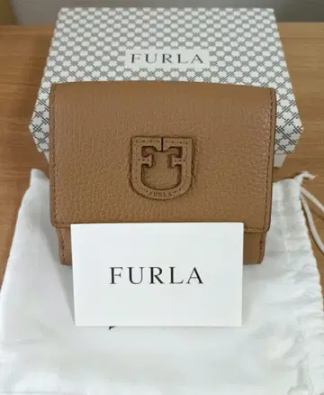 새상품급 FURLA 브라운 접이식 지갑