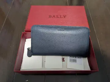 BALLY 장지갑 네이비