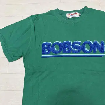 Bobson 밥슨 티셔츠 90s 빈티지 하이비스커스 서프계