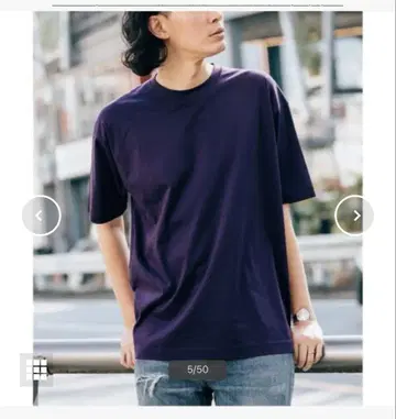 EDIFICE LA BOUCLE 알비니스타 스무스 크루넥 티셔츠