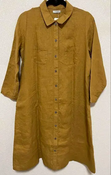 포그린워크 롱 원피스 (기장 컷 있음)