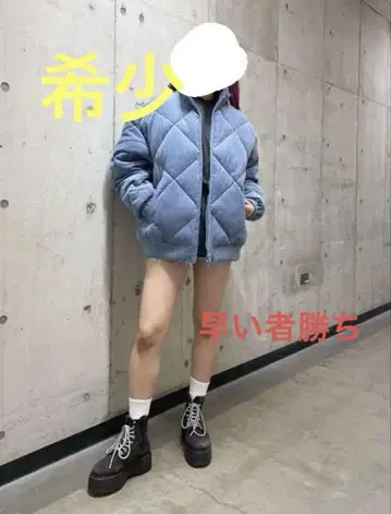 X-girl 블루종 자켓 M 사이즈