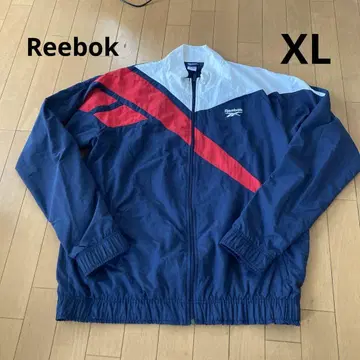Reebok 트리콜로르 컬러 나일론 자켓 Y2K XL