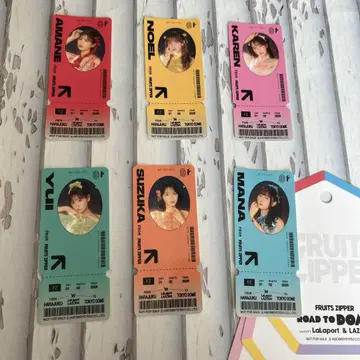 FRUITS ZIPPER 후르츠 지퍼 스티커