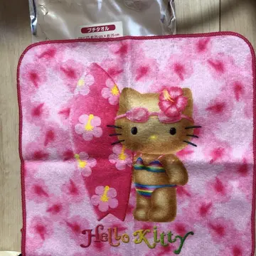 빙글빙글 돌려 헬로키티 썸머 챌린지 미니 타월