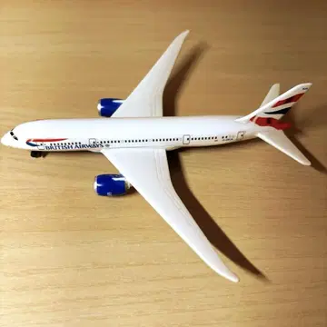 영국 기념품 British Airways 항공기 모델 약 15cm