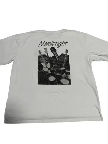Novellbright T셔츠 L 사이즈 화이트