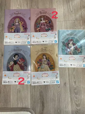 제일복권 디즈니 프린세스 클리어 파일