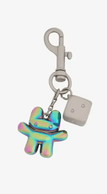 공식 NewJeans BUNNIES CLUB DICE KEYRING