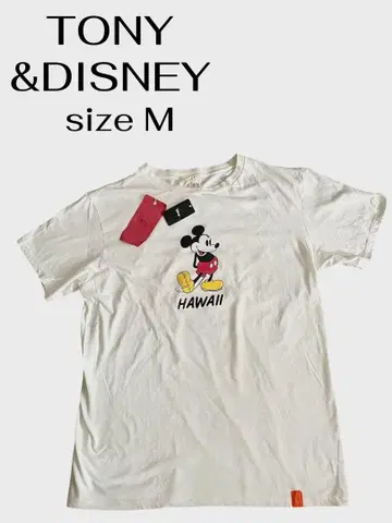 TONY & DISNEY 미키마우스 T셔츠 M 미사용 새상품